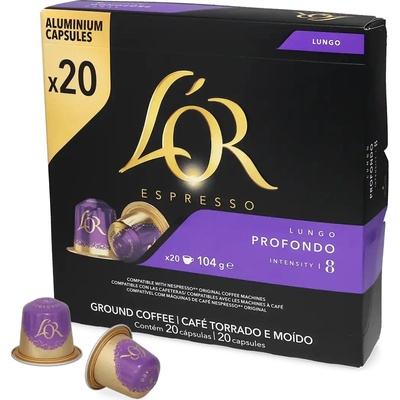 L'OR Lungo Profondo XL 20 kapsúl do kávovaru Nespresso