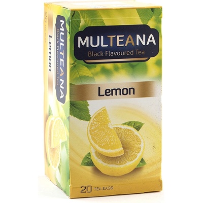 Multeana čierny čaj Citrón 20 x 1,5 g