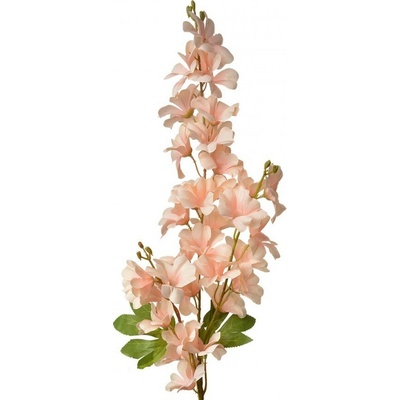 Dekorácia umelá kvetina s ružovými kvetmi - 16*12*100 cm - Clayre & Eef
