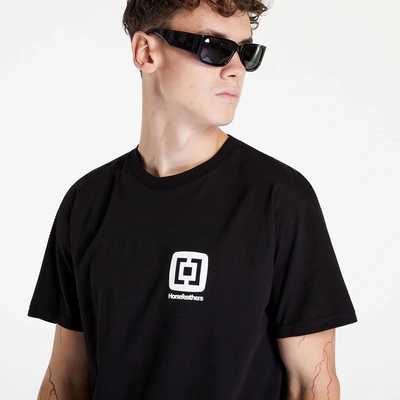 Horsefeathers Mini Logo t-shirt BLACK