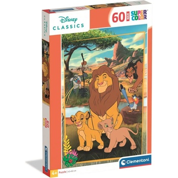 Clementoni - Puzzle Disney Classics: The Lion King maxi - 40 - 99 piese