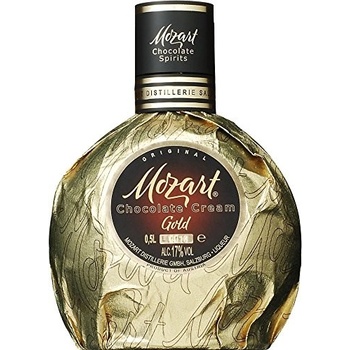 Mozart Gold Chocolate Cream 17% 0,5 l (čistá fľaša)