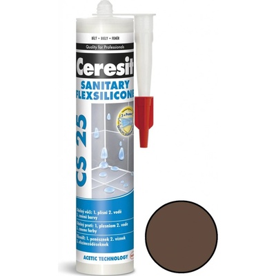 Ceresit CS 25 Sanitárny Silikón 280 g béžová