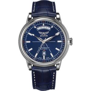 Aviator Мъжки часовник Aviator Douglas Day-Date V. 3.20. 0.145. 4 (V.3.20.0.145.4) Часовници
