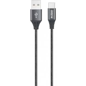 Urban Factory Usb кабел, usb-a към usb-c, 2 м, urban factory cid74uf (cid74uf)