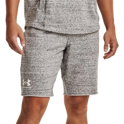 Under Armour UA Rival Terry short pánske kraťasy 1361631-112 Onyx White