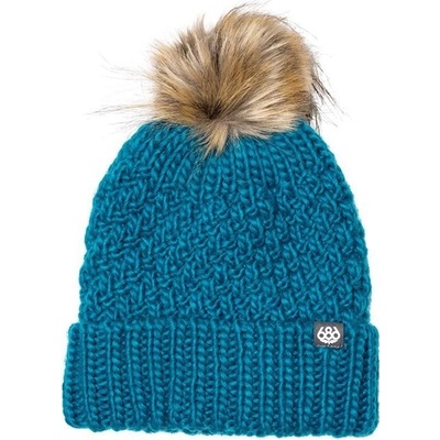 686 Wmns Majesty Cable Knit Beanie Dark Lagoon