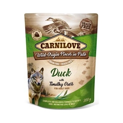 Carnilove Paté Duck & Timothy Grass 12 x 300 g