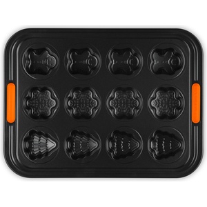 Le Creuset Форма за 12 мъфина Le Creuset празнична с незалепващо покритие (46069000010000)