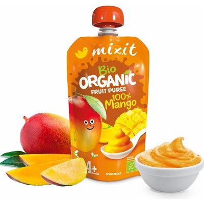 Mixit BIO ovocná kapsička 100% Mango 120 g – Zboží Dáma