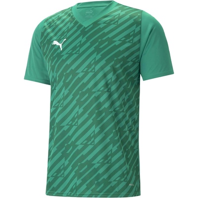 Puma TEAMULTIMATE JERSEY Zelená Tmavě zelená Bílá