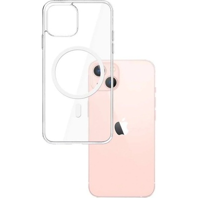 3mk Protection Калъф за Apple iPhone 14 Plus, хибриден (термополиуретан и поликарбонат), 3MK MagCase, удароустойчив, прозрачен