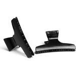 BraveHead Duck Clip Large Black 12 ks
