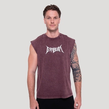 GymBeam Мъжки потник Spike Burgundy M