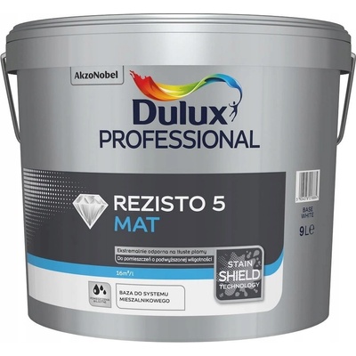 Dulux Professional latexová REZISTO 5 bílá matná 9 l
