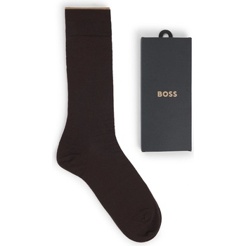 Boss Чорапи Boss Men's Rs Cashmere Silk Ankle Socks - Dark Brown