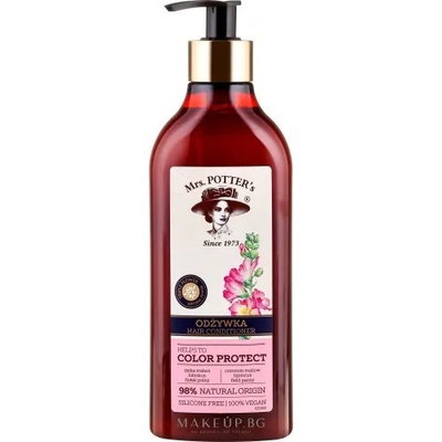 Mrs. Potter's Triple Flower Helps To Color Protect Hair Conditioner - Балсам за боядисана коса 390мл