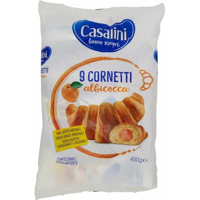 Casalini croissanty marhuľové 450 g