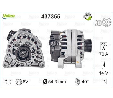 VALEO Generátor 437355