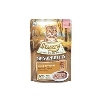 Stuzzy Monoprotein Grain& Gluten Free Fresh Chicken - Пауч за израснали котки с пилешко месо, 85 гр