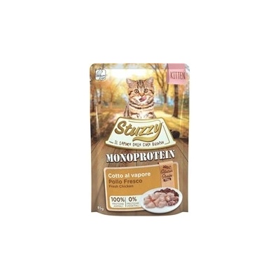 Stuzzy Monoprotein Grain& Gluten Free Fresh Chicken - Пауч за израснали котки с пилешко месо, 85 гр