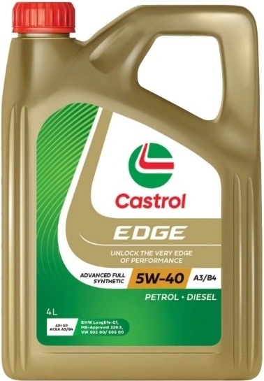 Castrol Edge A3/B4 5W-40 4 l od 38,2 € - Heureka.sk