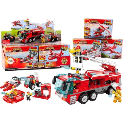 mamido Stavebnica hasičské vozidlá mix