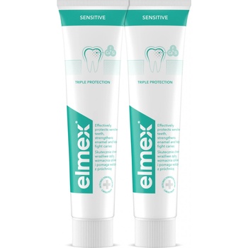 Elmex Sensitive Whitening 2 x 75 ml