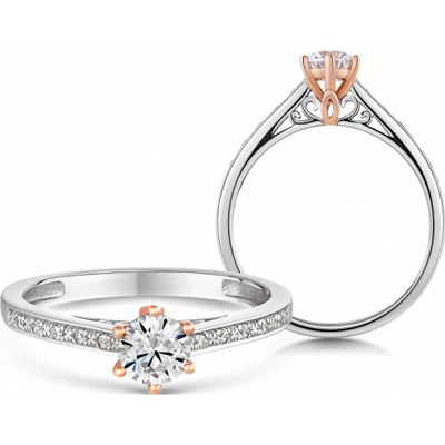 Sofia zlatý prsten se zirkony AUBENK04Y0P