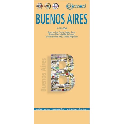 plán Buenos Aires 1:15 t. laminovaný