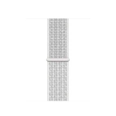 Watch Nike Band Sport Loop - оригинална текстилна каишка за Apple Watch 42мм, 44мм (бял)