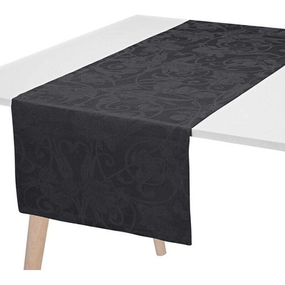 Le Jacquard Francais Tivoli Běhoun tmavý onyx 50x150cm