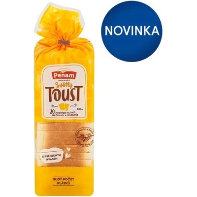 Penam Chlieb toastový svetlý 500 g