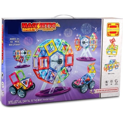 EPEE Magnetická stavebnice 92 ks