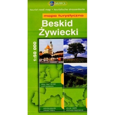Beskid Żywiecki. 1:50 000 Mapa turystyczna
