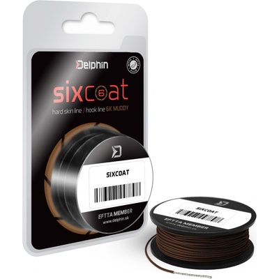 Delphin SIXCOAT Skin Line muddy 5m 25lb