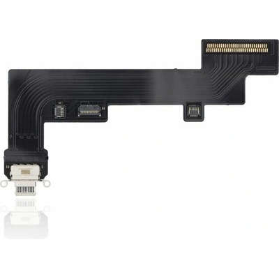Nabíjecí obvod + Flex kabel iPad Air 4 / Air 5 (Cellular) Aftermarket Plus – bílý IPD0974