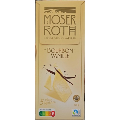 MOSER ROTH BOURBON Vanille Bílá 125 g