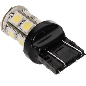  Диодна крушка тип t20 с 13 smd диода двойна светлина бяла