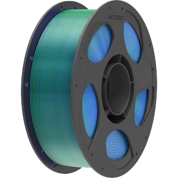 Anycubic PLA Silk Dual Color Blue Green - 1, 75 mm / 1000 g (6974662352712)