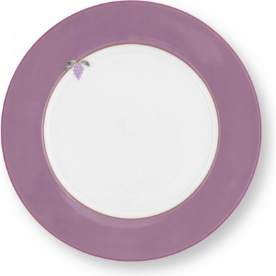 PIP Studio Talíř mělký Lily & Lotus lila 21 cm 51.001.470 – Zboží Dáma
