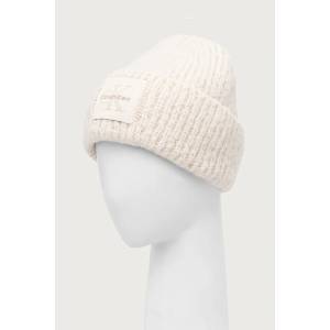 Calvin Klein шапка beanie дамска с вълна (LV04F8104G)