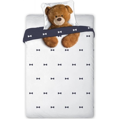 Faro bavlna obliečky Medvedík Teddy bavlna 70x90 140x200