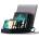 Satechi Multi Dock 7 Port USB Station - док станция със 7 x USB гнезда за зареждане за таблети и смартфони (черен)
