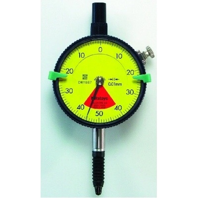 Mitutoyo Jednootáčkový číselníkový úchylkoměr IP64 0,8/0,01mm zdvih vřetene 5mm bez očka 2929AB-60