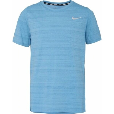 Nike DRI FIT MILER Chlapecké tričko modrá