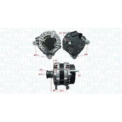Alternátor MAGNETI MARELLI 063736195010