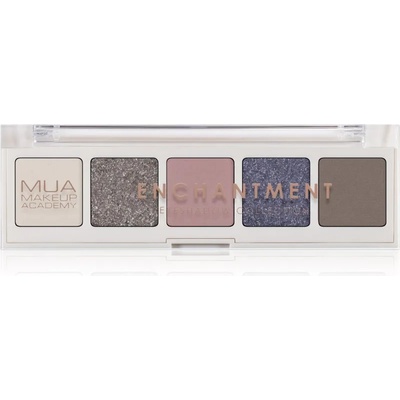 MUA Make Up Academy Professional 5 Shade Palette палитра сенки за очи цвят Enchantment 3, 8 гр