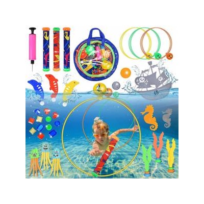 Colmanda Комплект за гмуркане Colmanda, 34 части, 15 х 10 х 2, 5 см, B0BXLC83F2