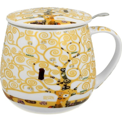 Duo Čajová súprava Klimt Ecru Tree Of Life 430 ml